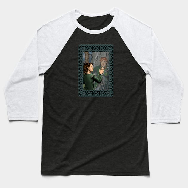 Outlander Baseball T-Shirt by blakely737